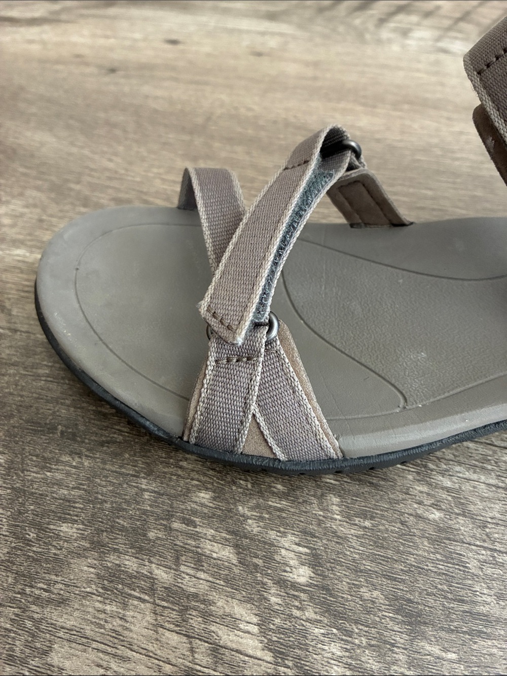 Teva Taupe Outdoor Strappy Sandals - Picture 4 of 15
